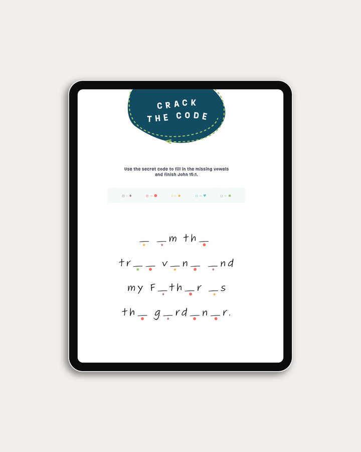 Abiding in Jesus for Kids (Digital Version)