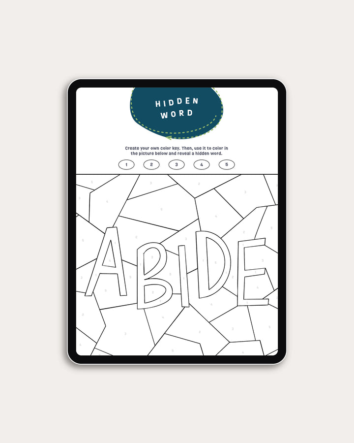 Abiding in Jesus for Kids (Digital Version)