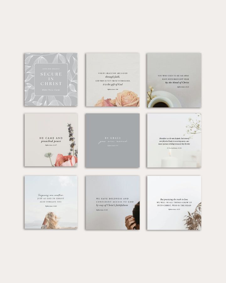 Secure in Christ Digital Resource Bundle