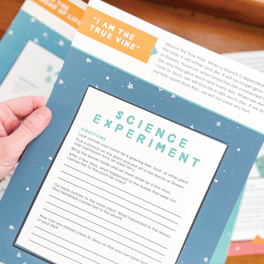 Our Security for Eternity Activity Booklet for Kids