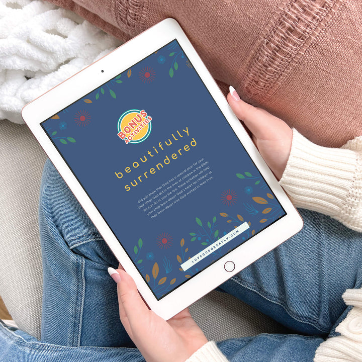 Beautifully Surrendered for Kids Digital Activity Booklet