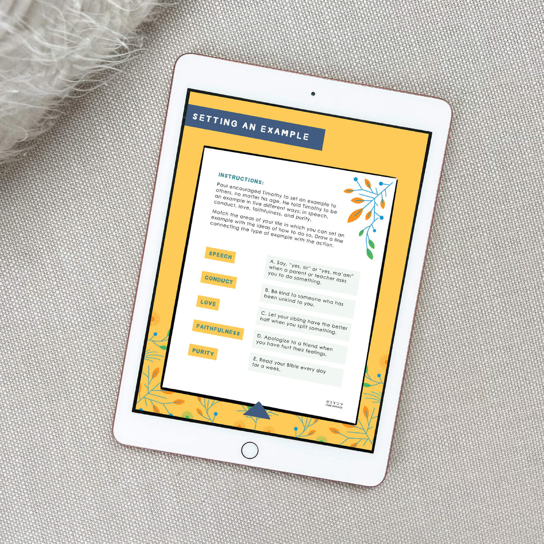 Beautifully Surrendered for Kids Digital Activity Booklet