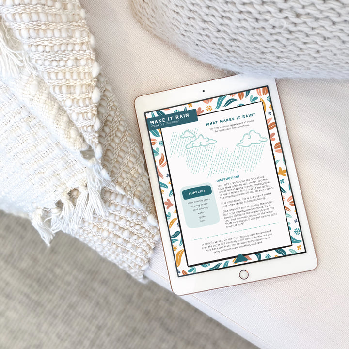 He Sees, He Knows, He Cares Digital Activity Booklet for Kids