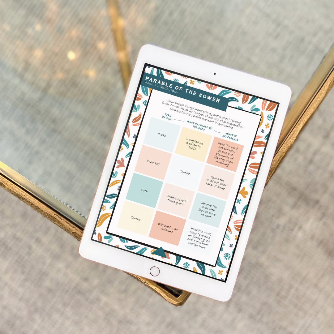 He Sees, He Knows, He Cares Digital Activity Booklet for Kids
