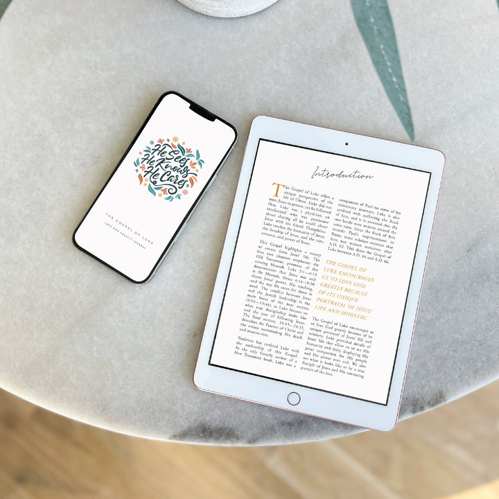 He Sees, He Knows, He Cares Digital Resource Bundle