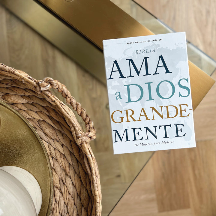 Spanish Love God Greatly Bible (Pink Gold Leathersoft)