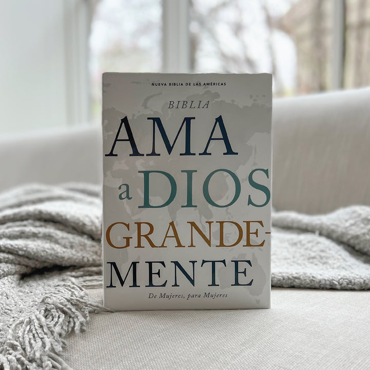 Spanish Love God Greatly Bible (Pink Gold Leathersoft)