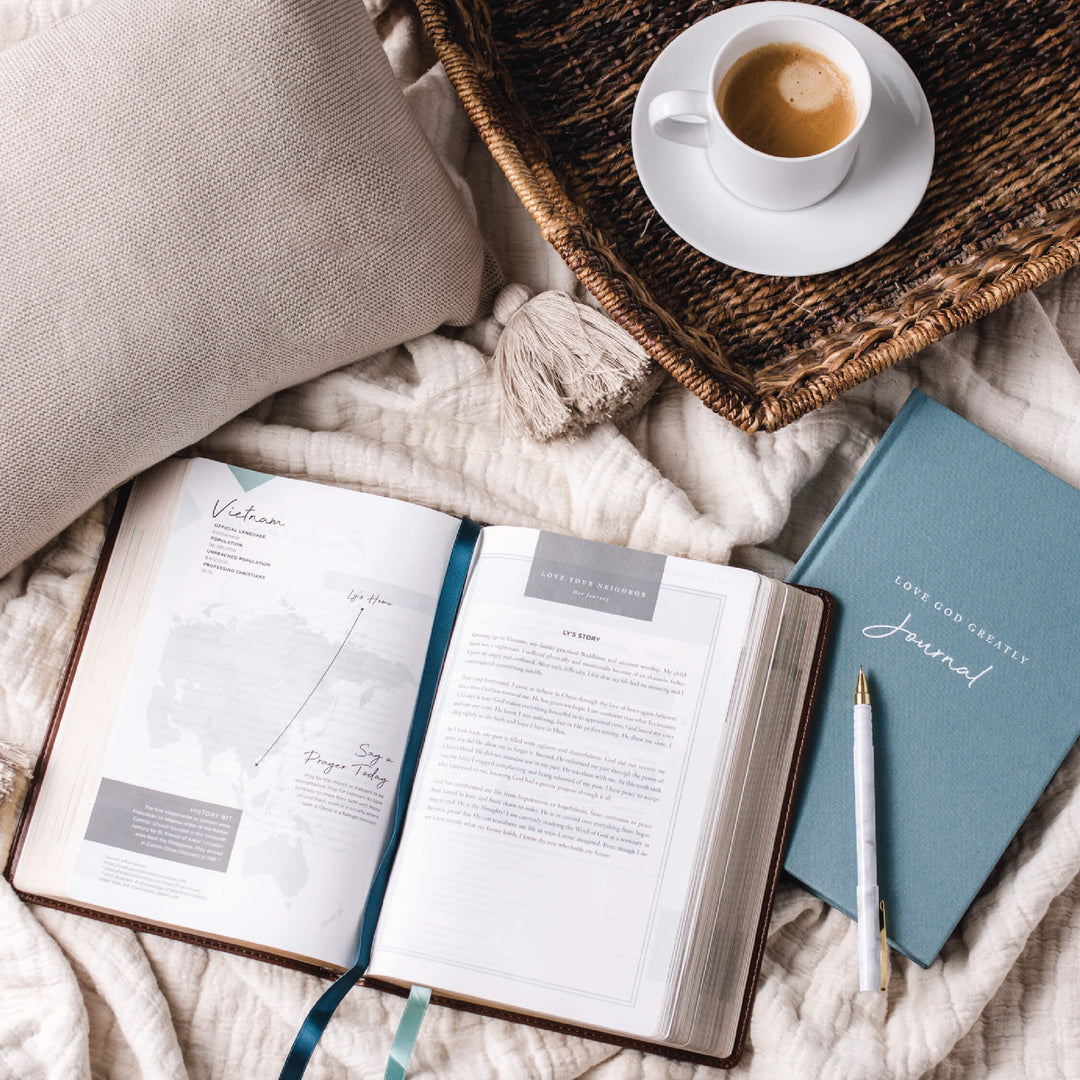 Brown Leathersoft Bible