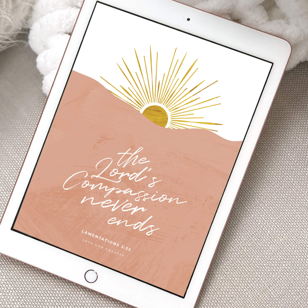 Trusting God in the Midst of Suffering Digital Printables