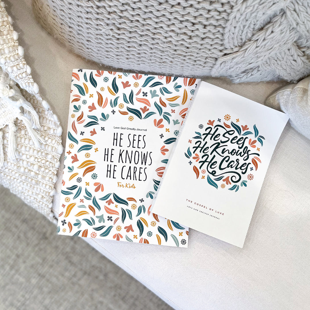 He Sees, He Knows, He Cares for Kids (Physical Copy)