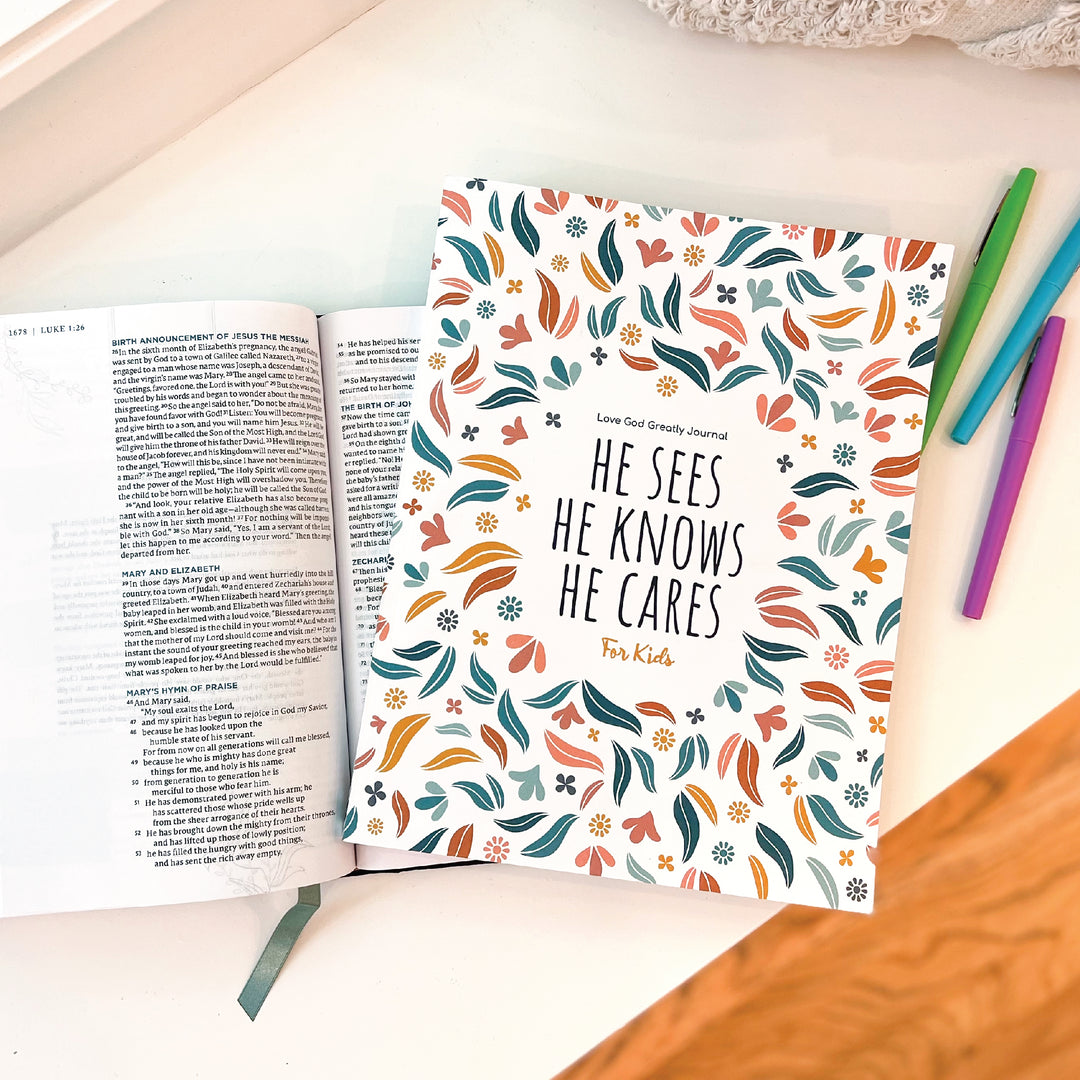 He Sees, He Knows, He Cares for Kids (Physical Copy)