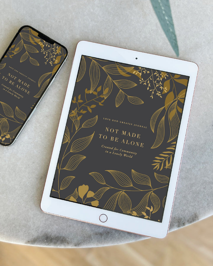 Not Made to Be Alone Digital Resource Bundle