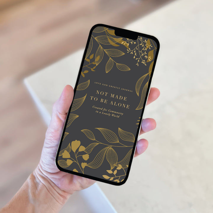 Not Made to Be Alone Digital Resource Bundle