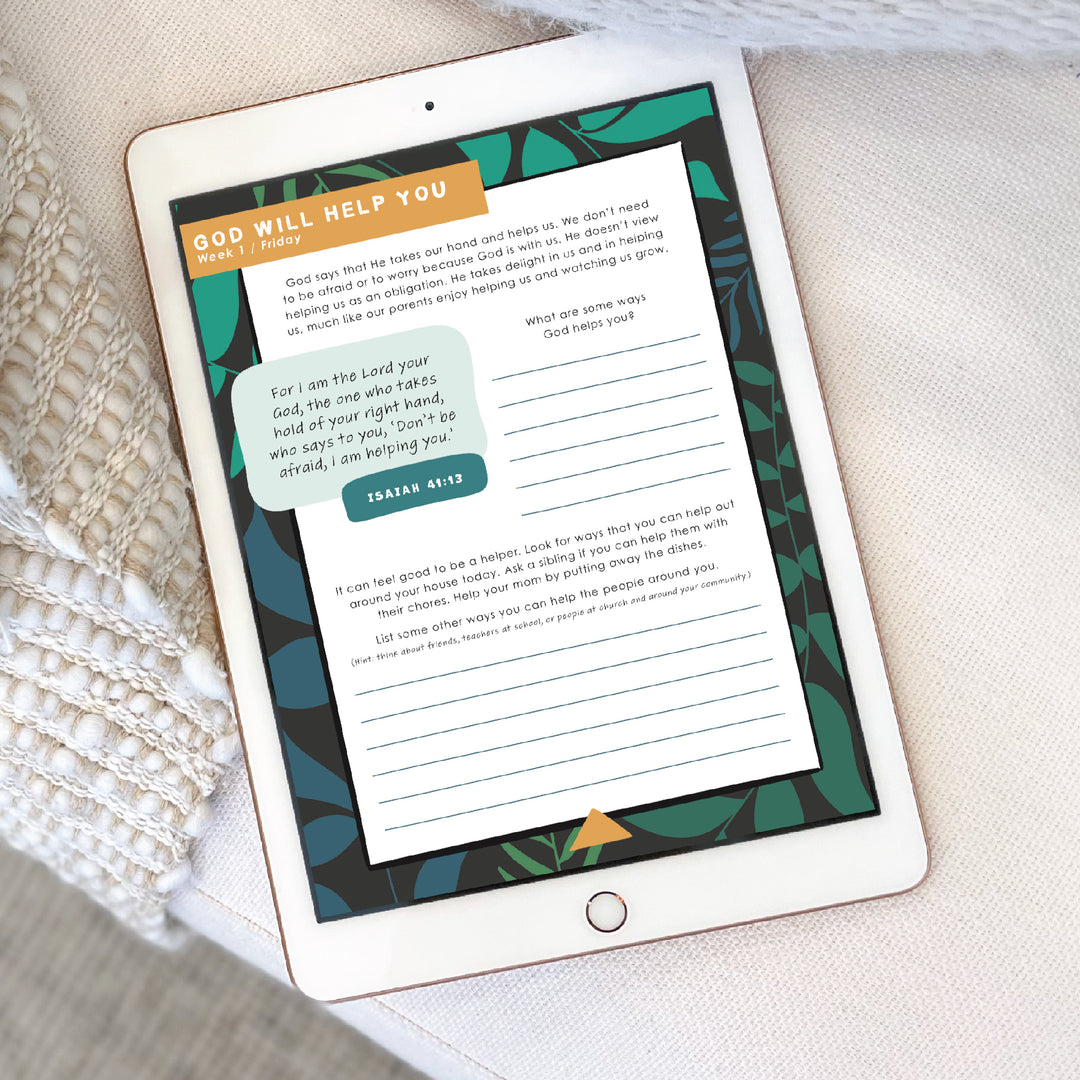 Not Made to Be Alone Digital Activity Booklet for Kids