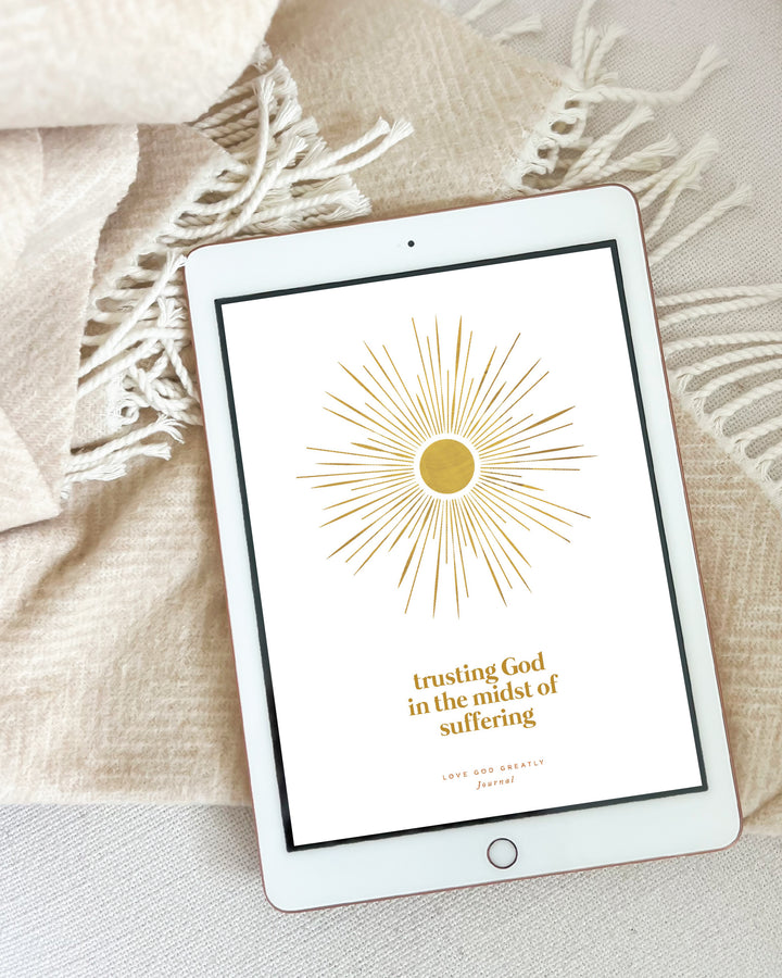 Trusting God in the Midst of Suffering Digital Resource Bundle