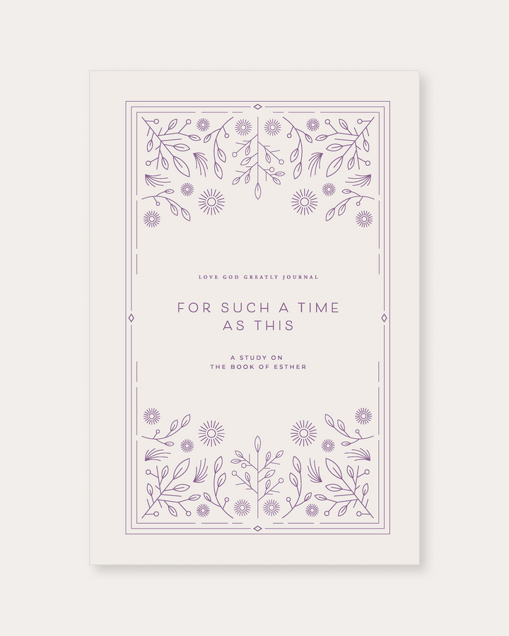 For Such a Time as This