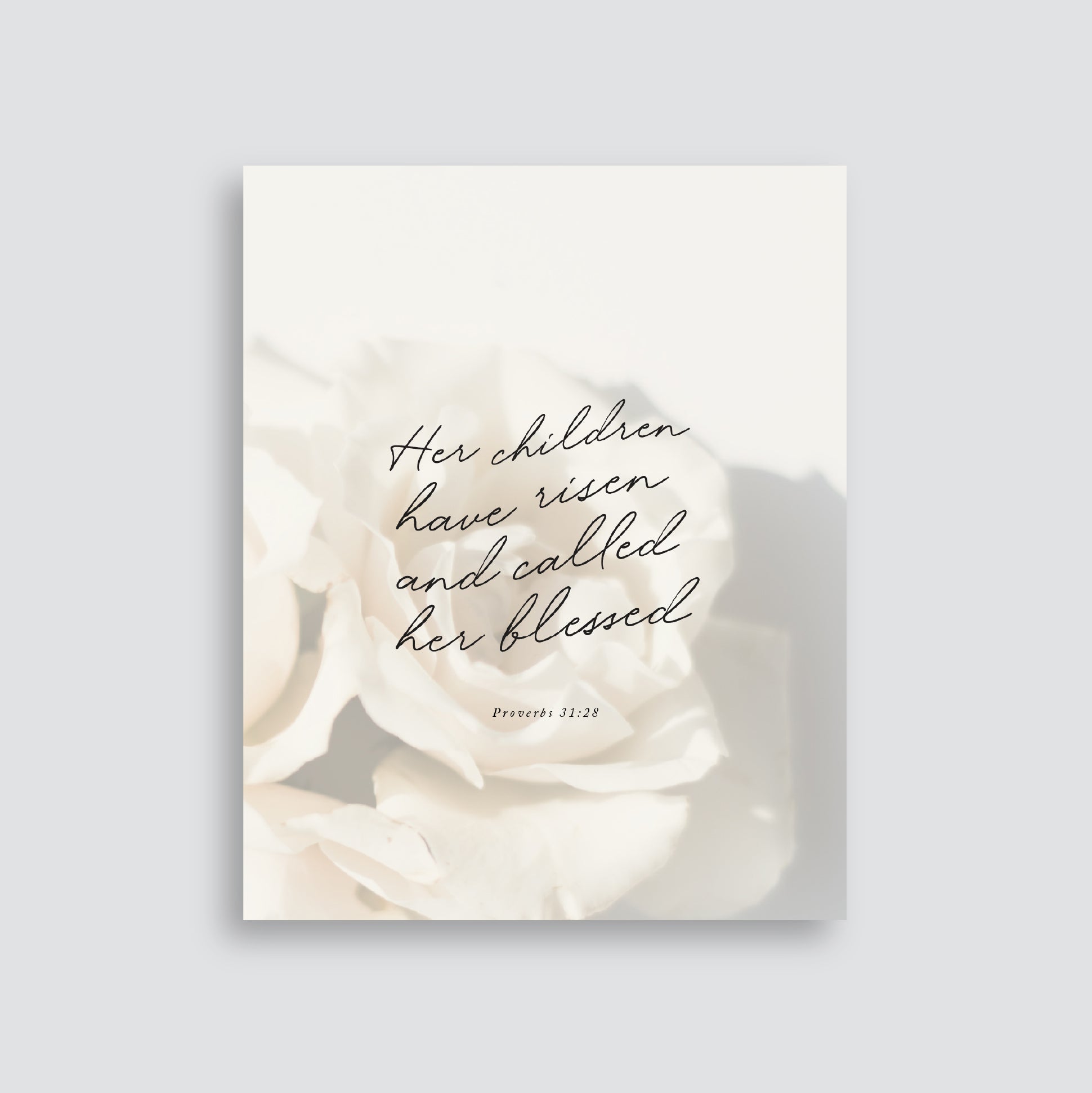 Proverbs 31 Scripture Proverbs 31 Scripture Art Printable (Digital) – Love God Greatly
