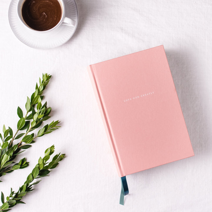 Pink Cloth Over Board Bible